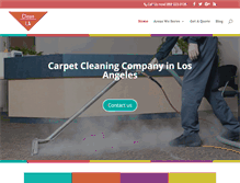 Tablet Screenshot of clean-la.com